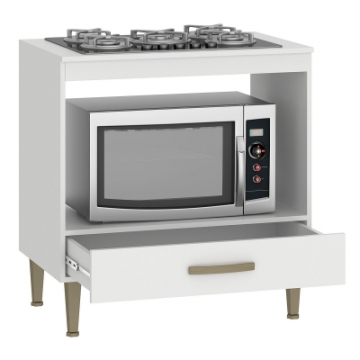 Balcón para horno con 1 cajón