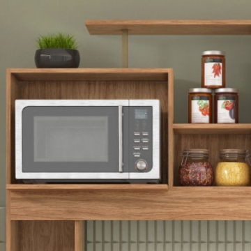 Nichos y espacio para horno.