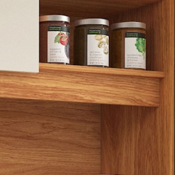 Caja de 12 mm y frontales de 15 mm.