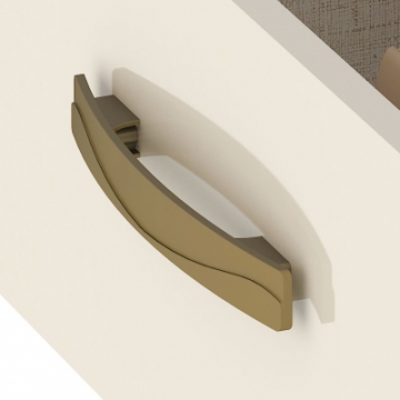 Puxadores cor bronze