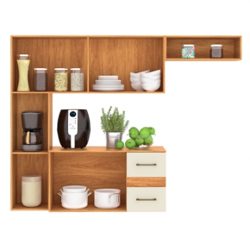 Cozinha suspensa Mila