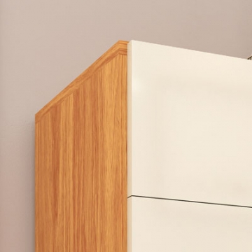 Caixa e frentes 12mm.