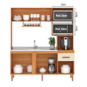 Cocina compacta New Sevilla