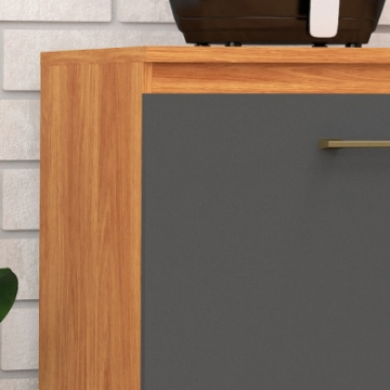 Caja de 12 mm y frentes de 15 mm.