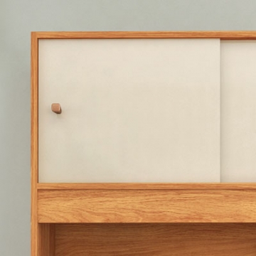 4 puertas, siendo las  superiores correderas de 3 mm.